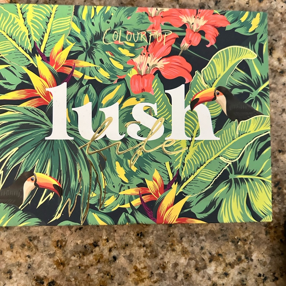 Colourpop Lush Life Tropical Eyeshadow Palette